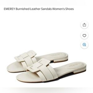 Ralph Lauren Women’s Emerey Burnished Leather Sandal